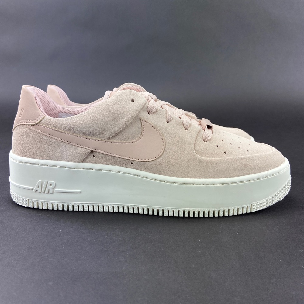 Nike Women's Air Force 1 Sage Low Particle Beige Shoes AR5339-201 Sz 10.5 *